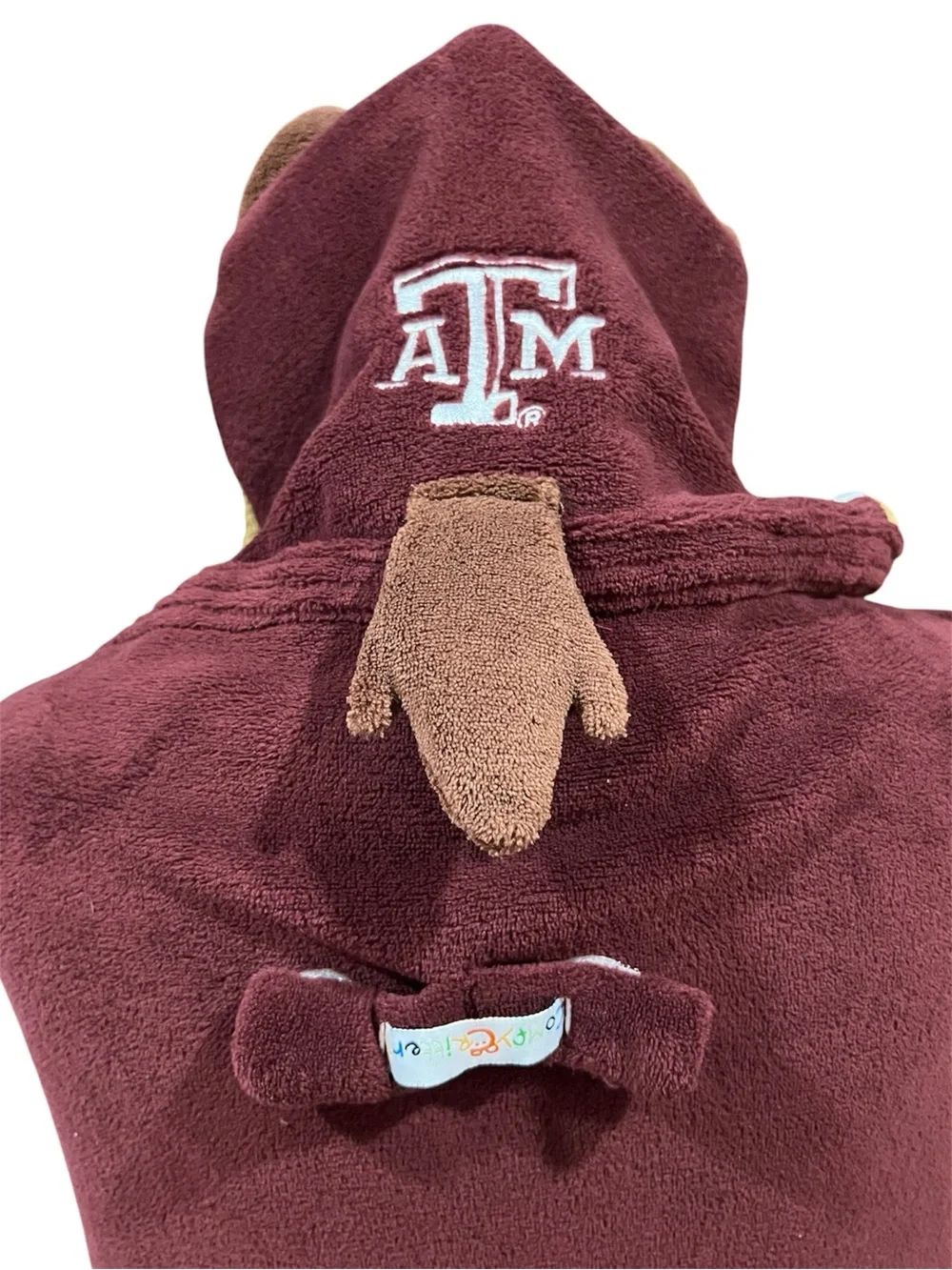 Texas A&M Comfy Critters Stuffed Blanket Collegiate NWT